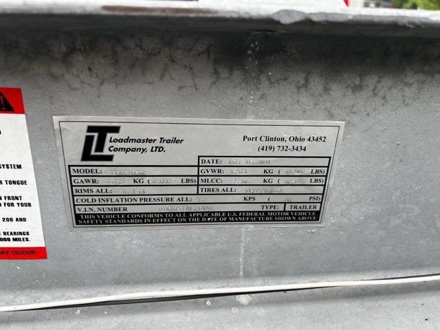 2021 Load Master Trailer Base